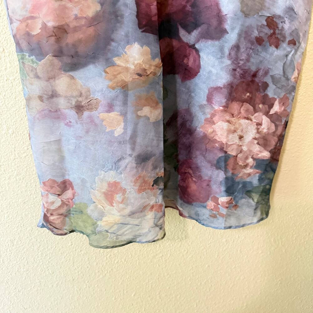 Johnny Was Collection Vintage Sheer Floral Sleeveless Dress in XS - Picture 5 of 7